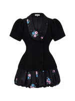 Жакет Odri rose приталенный, черный