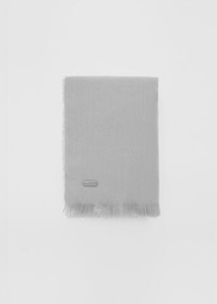 STRADIVARIUS Базовый шарф, серый