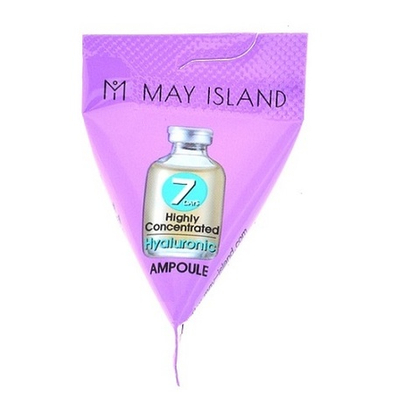 Высококонцентрированная ампульная сыворотка с Гиалуроновой Кислотой May Island 7-Days Hyaluronic Secret Highly Concentrated Ampoule 12шт