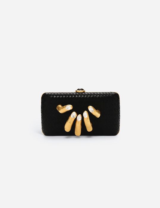 Schiaparelli Hand In Hand Clutch 