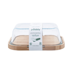Блюдо для сыра с крышкой Pebbly, 27 х 21.5 см