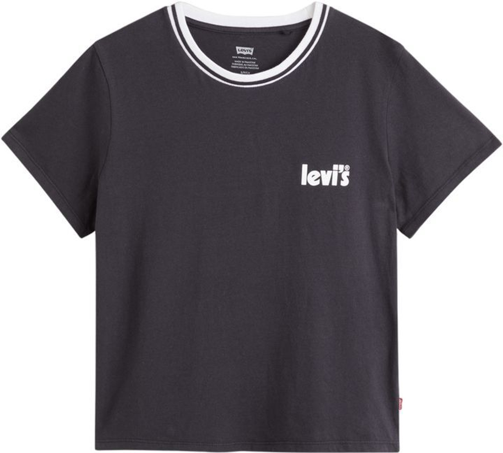 Футболка Levis Levi's Original GRAPHIC JORDIE TEE POSTER LOGO LEFT CHE