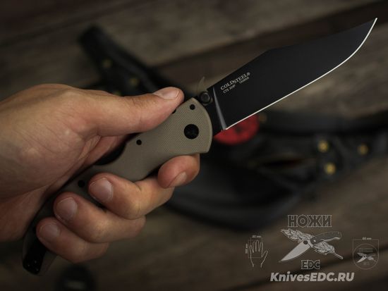 Сьемный вейв для складных ножей Desert TAN (Песочный)