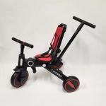 Трехколесный велосипед Luxmom 368 3 колесный складной (красный)