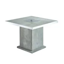 Стол-камин газовый Dining Table Grey, Сlifton