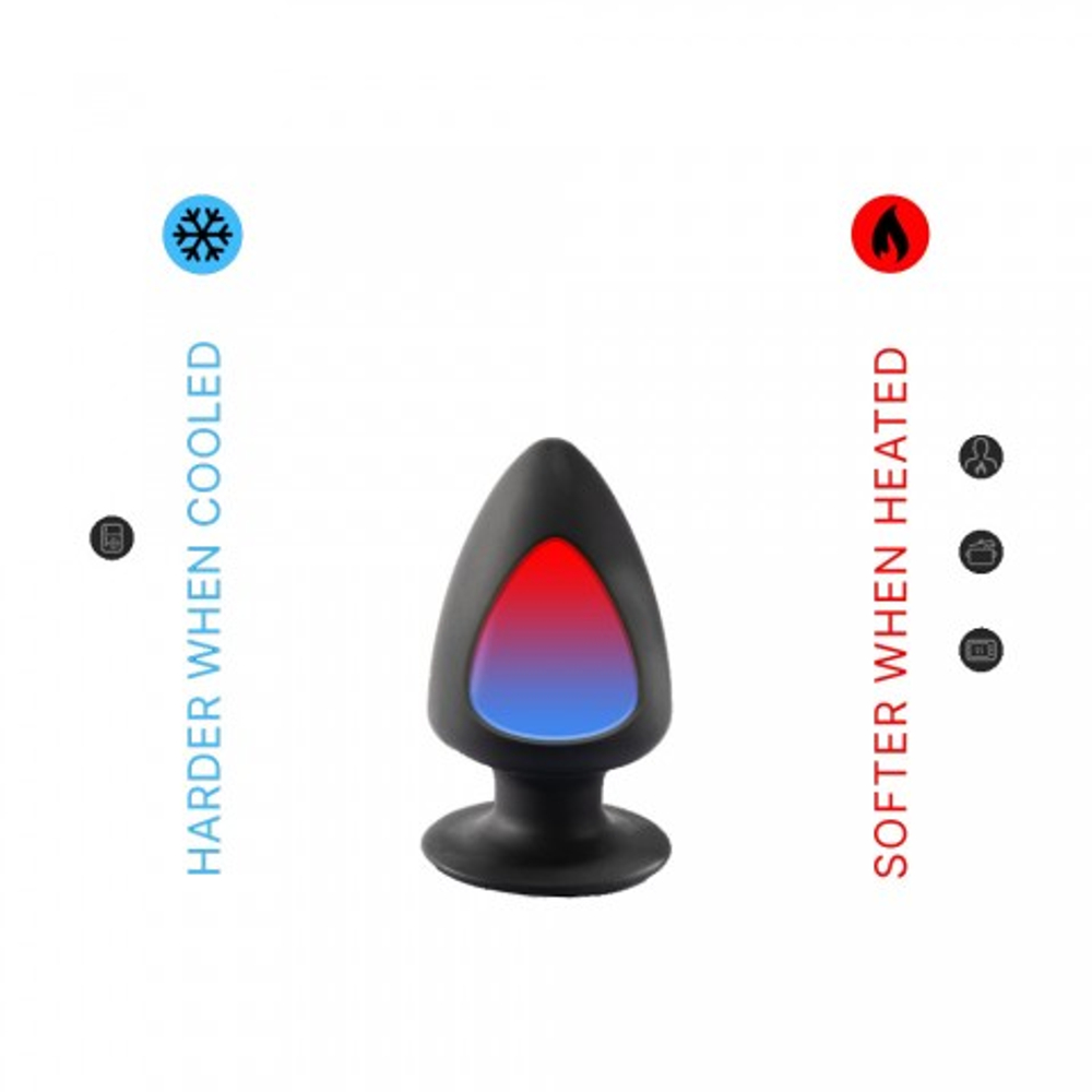 Анальный плаг SILEXD MODEL 1, черный XS (8х3,1 см)