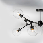 785087 Люстра BETA 8x40W E27 ЧЕРНЫЙ