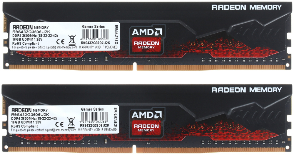 Оперативная память AMD R9S432G3606U2K 32 Гб