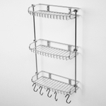Полка металлическая прямая Wasserkraft 32,6х54,2х13 см