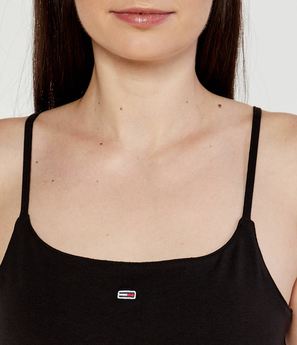 Платье essential Tommy Jeans - черный(DW0DW17988)