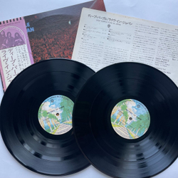 Винтажная виниловая пластинка LP Deep Purple Live In Japan (Япония 1974) (Оби)
