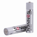Батарейки комплект 10 шт SONNEN Alkaline AAA (LR03 24А) алкалиновые мизинчиковые в коробке (6 штук в упаковке)