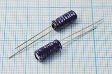 Конденсатор электролитический 22мкФ 25в 85°С KL / 5x11 / GEMBIRD