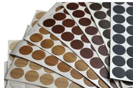 Заглушка самоклеящаяся груша 7043 d=14 мм (50 шт.)