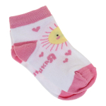 Носки для девочек "Bright" разноцв р.12-14, 4562649 (Крошка Я), 1 шт.