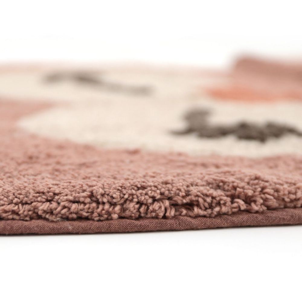 Стираемый коврик Nattiot Little Pepa (90 Х 115 см), хлопок, коричневый