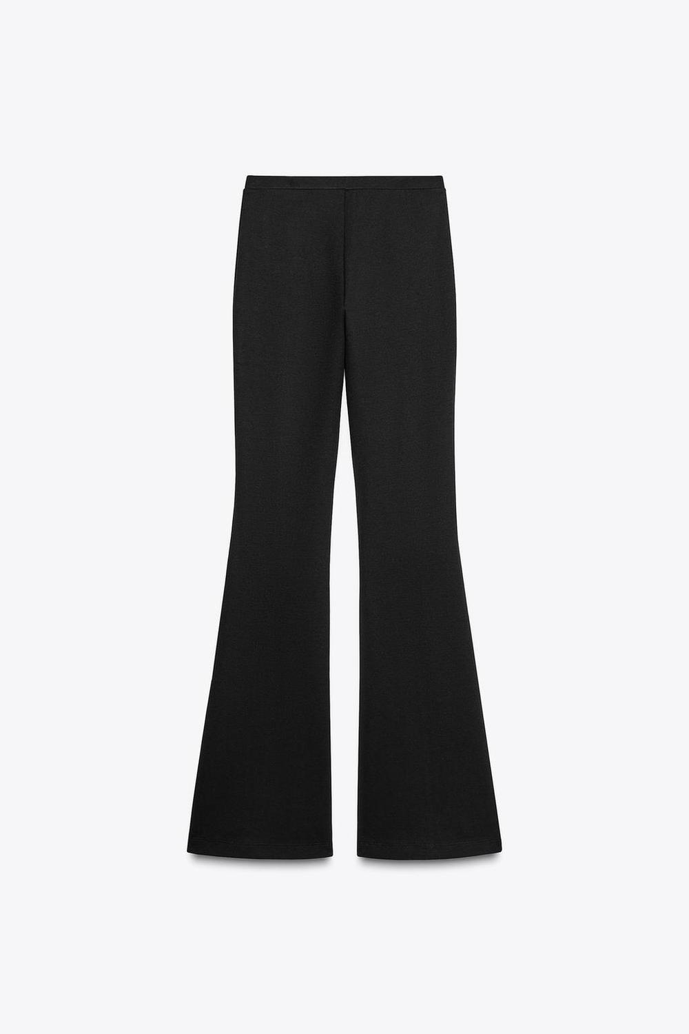 Брюки flared из интерлока