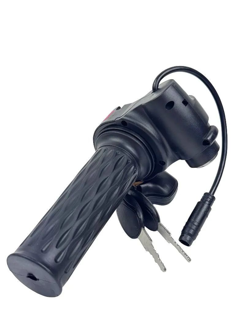 Ручка газа с дисплеем и замком зажигания 8pin для Kugoo C1 Plus (new)