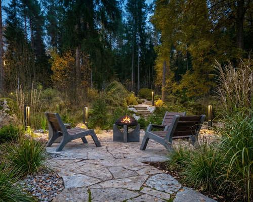 Чугунная костровая чаша CONCRETIKA S60