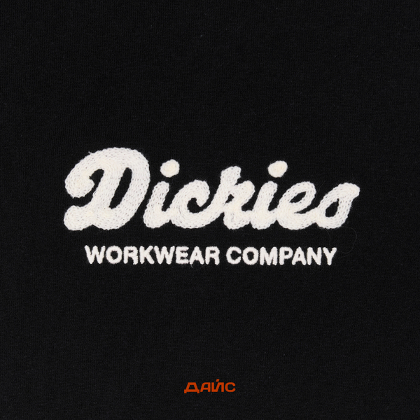 Футболка мужская Dickies Lewistown Embro артикул:DK0A4Z94BLK1 - купить в магазине Дайс