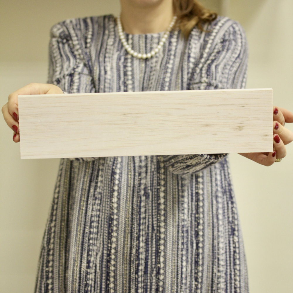 Дощечка для моделирования Бальза 100 * 400 мм, толщина 15 мм (1 штука) /Бальса для моделирования