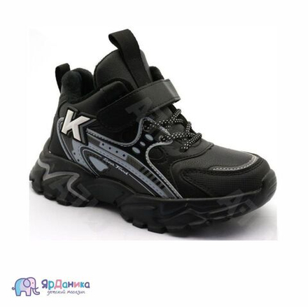 Демисезонные ботинки Ytop черные JY7013-6