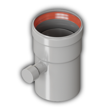 Конденсатоотводчик дымохода универсальный D80