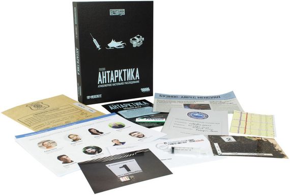 Игра "Детективные истории Роковая Антарктика"