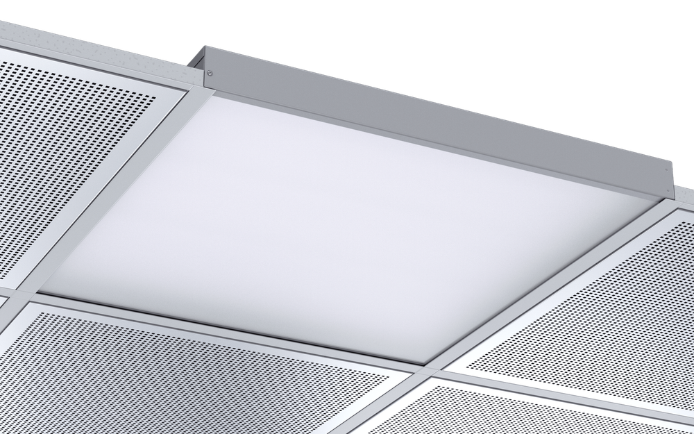Светильник LED с равноменой засветкой ДВО-02-О-40-4К-IP40 INNOLUX