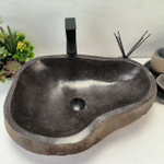 Раковина из речного камня RS-62785 (56*43*15) 57
