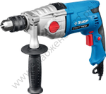 ЗУБР 1100 Вт, 13 мм, 2 скорости, ударная дрель, мет. корпус, кейс, Профессионал (ЗДУ-1100 ЭРМКМ2)