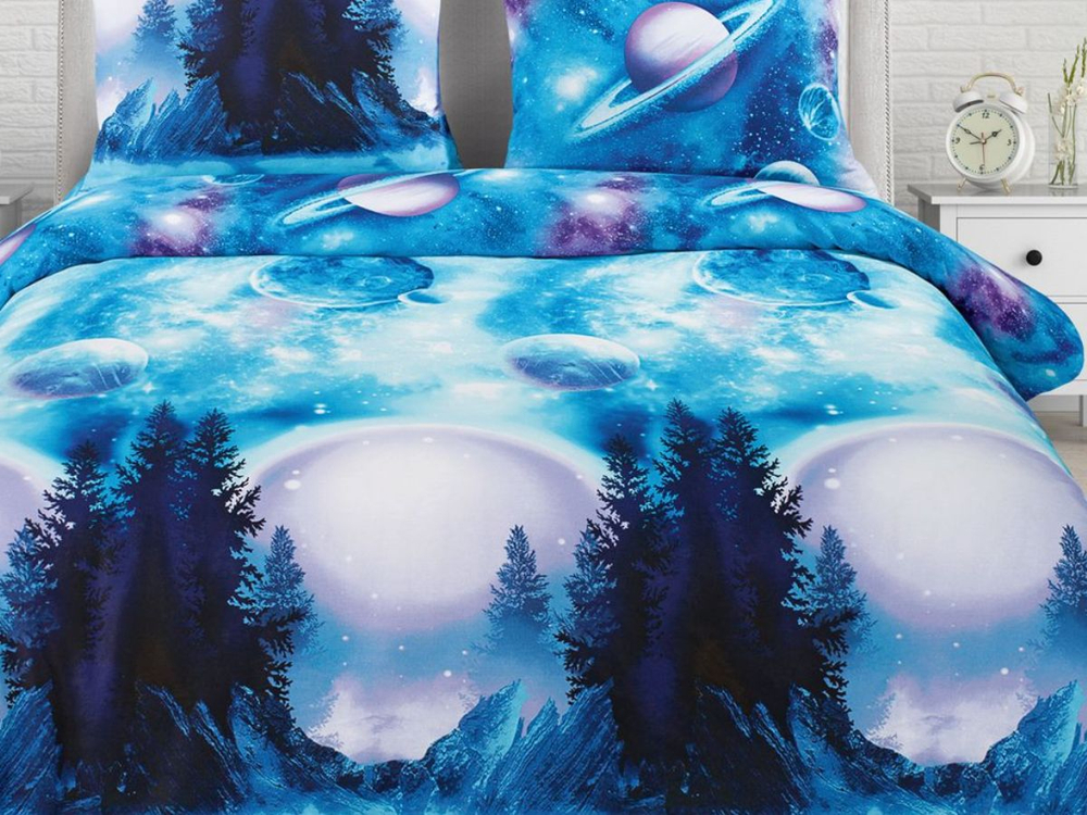 Постельное белье 1 5 спальное, бязь, 100% хлопок, 1 наволочка 70х70