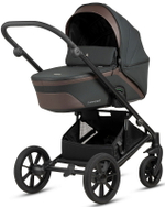Детская коляска Noordi Aqua V2 4 в 1 с автокреслом Terra Edusky Black и базой 1482619 Forest Green