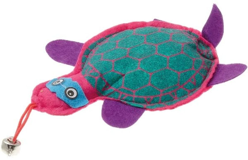 Игрушка с мятой д/кош. "черепаха"  C-102 /12/ (V.I.Pet)