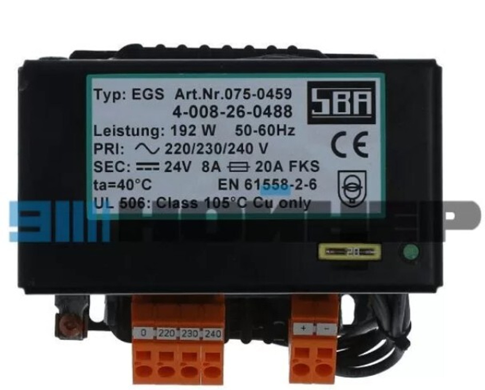 Блок питания HOMAG ХОМАГ WEEKE ВНХ500 24V 8А артикул 4-008-26-0488