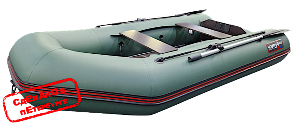 Лодка ПВХ Hunterboat Хантер Классика 290ЛК 290091