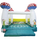 Коммерческий надувной батут «Грибочки», размер 5*4*3 м