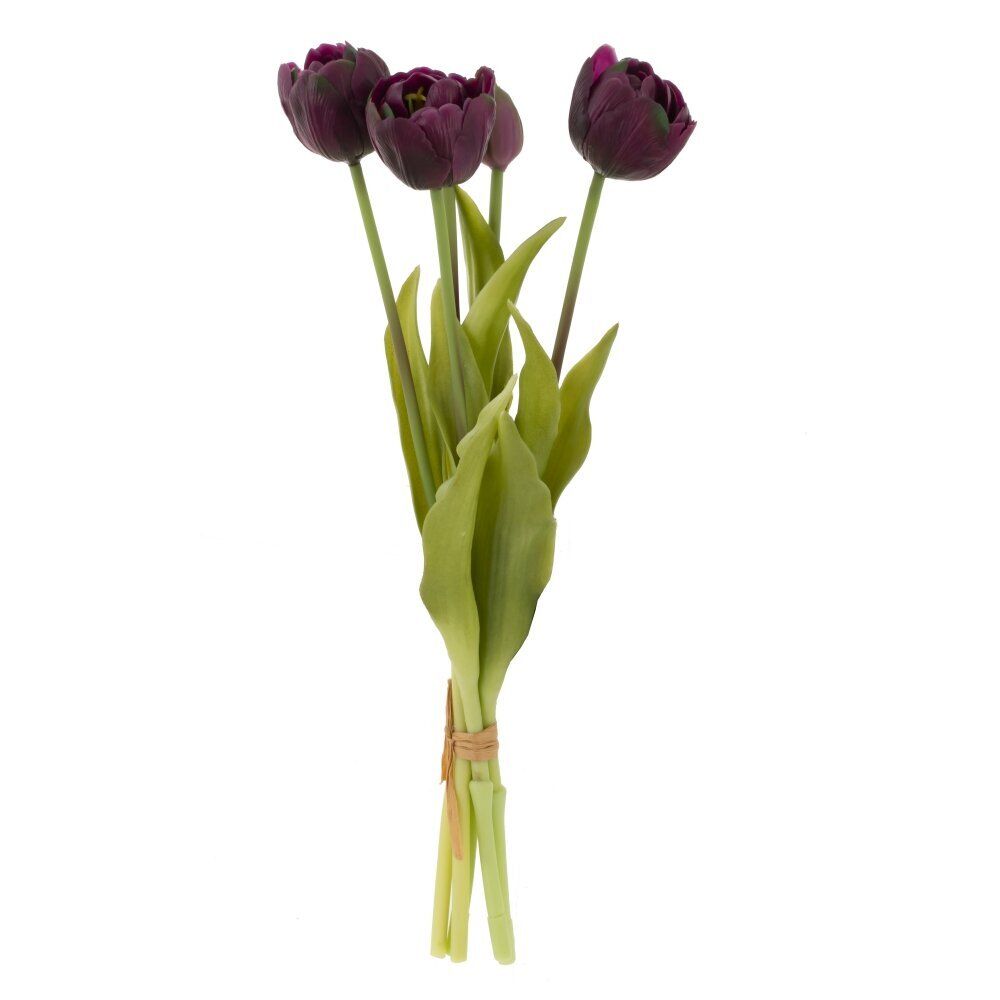 GAEM Цветы искусственные "Букет Тюльпанов" (Real Touch), L12 W12 H38 см