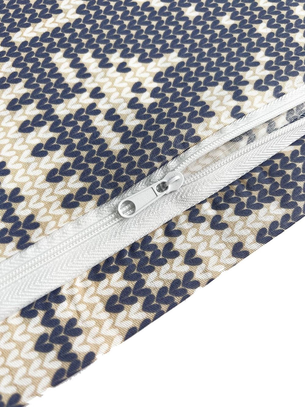 Пододеяльник  сатин Milky Garden "Скандинавия" 2-спальный на молнии 175x215 см