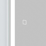 Зеркальный шкаф BelBagno Marino 60 SPC-MAR-600/800-1A-LED-TCH с подсветкой Белый
