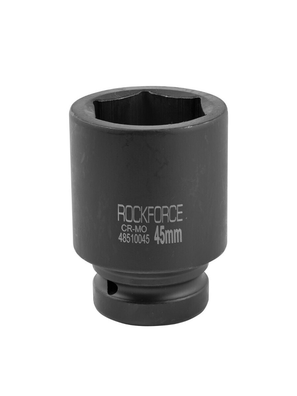 Головка ударная глубокая 1'', 45мм (6гр.) RockForce##Rock FORCE RF-48510045