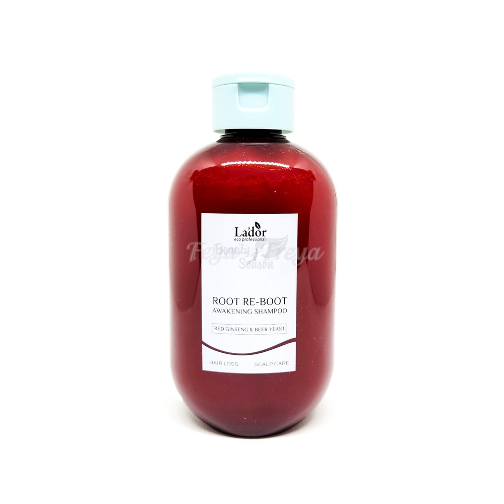 Шампунь Lador Шампунь с женьшенем для роста волос / Root Re-Boot Awakening Shampoo Red Ginseng & Beer Yeast, 300 мл