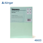 Бумага цветная для офиса А4, 50л., Пастель "Зеленый ", Эврика, 80г/м2, пленка т/у