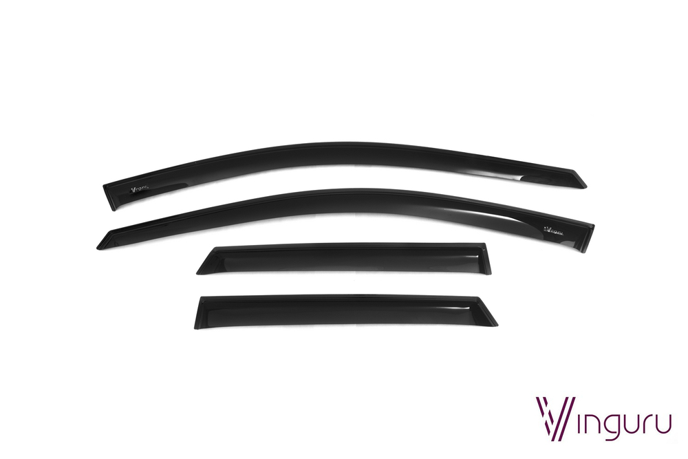 Дефлекторы окон Vinguru RENAULT Kaptur 2016-2020, 2020- , накладные, AFV85816