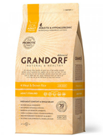 Сухой корм GRANDORF CAT 4 Meat PROBIOTIC STERILISED 4 вида мяса пробиотиками для стерилизованных кошек 400 г