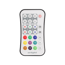 Пульт SMART-SPI (1 зона, 2.4G) (Arlight, IP20 Пластик, 5 лет) 032622