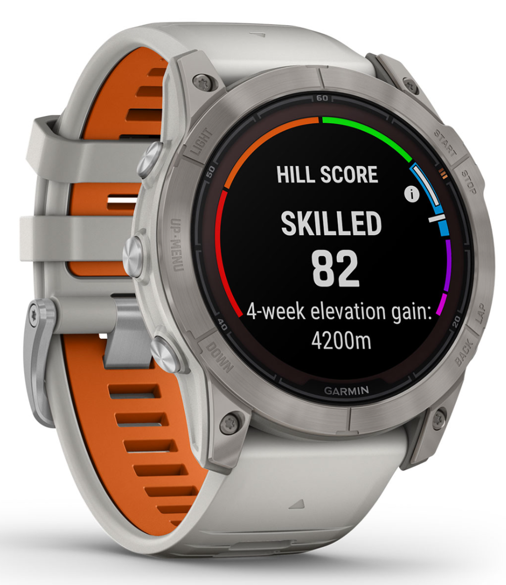 Умные часы Garmin Fenix 7X Pro Sapphire Solar Orange Band