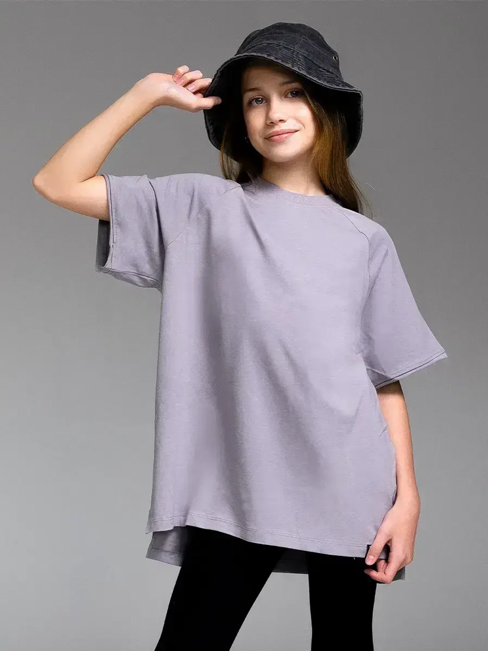 Футболка детская на физкультуру оверсайз