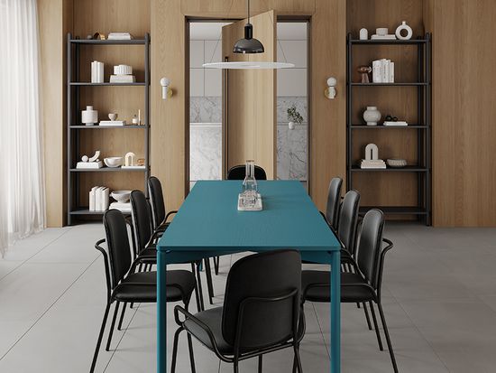 Стул ror, double frame, велюр, черный /черный