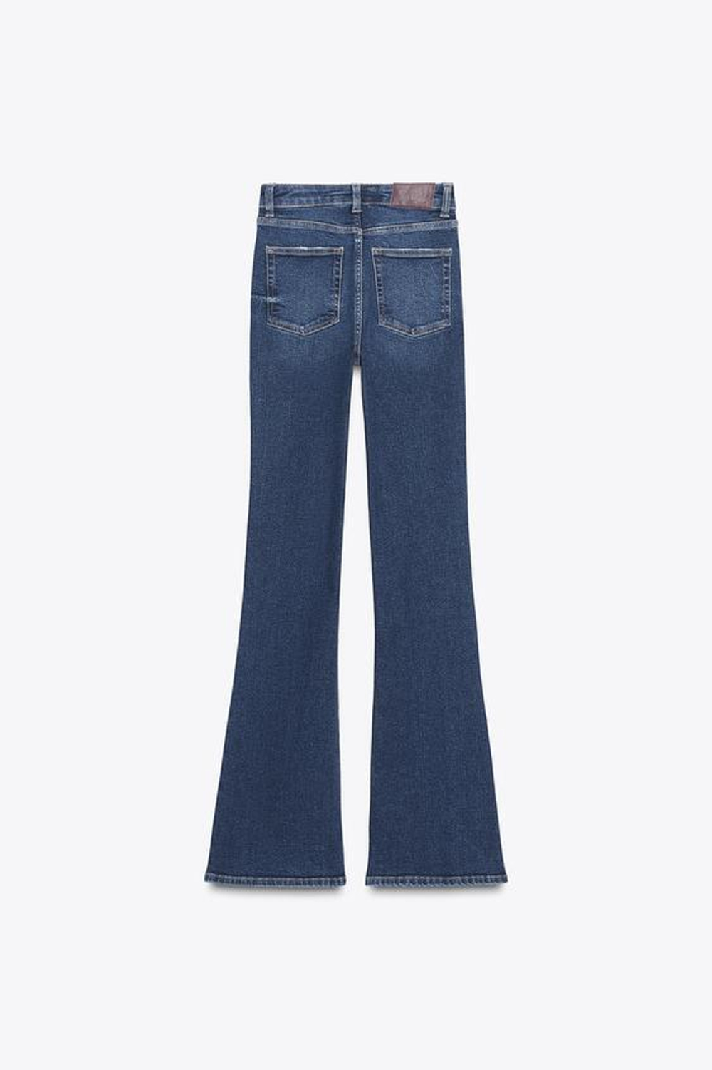 ZARA ДЖИНСЫ Z.06 КЛЕШ С ВЫСОКОЙ ПОСАДКОЙ, СИНИЙ